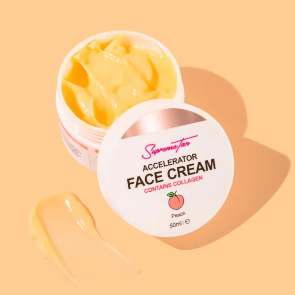Supreme Tan Face Tanning Cream Accelerator Peach 50ml