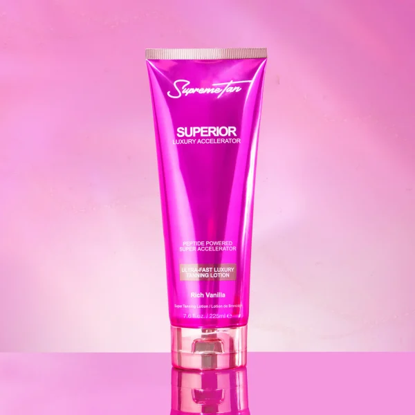 Supreme Tan Luxury Tanning Cream Vanilla Peptide Powered Advanced Formula 100ml